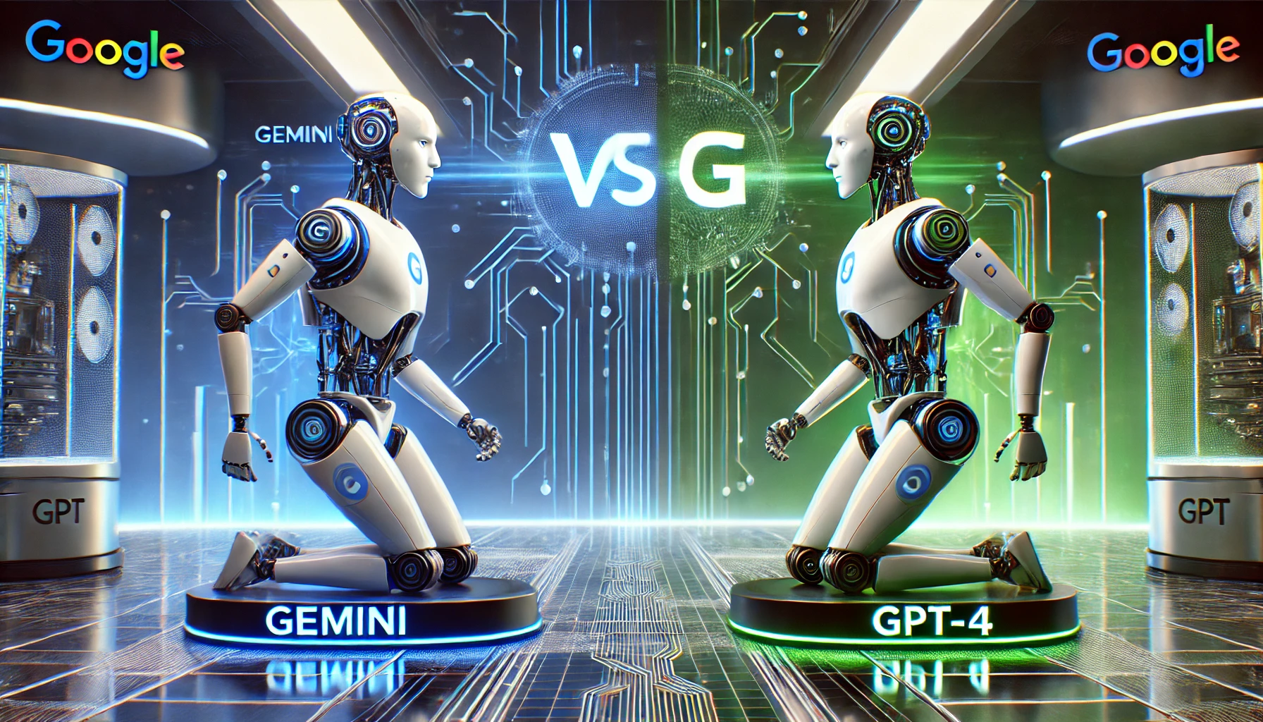 رقابت هوش مصنوعی گوگل (جمینای) و GPT-۴